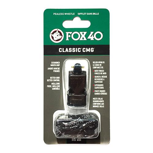 Свисток FOX 40 Original Whistle Classic CMG Safety 9603-0008, Чёрный, Размер (EU) - 1SIZE - #0