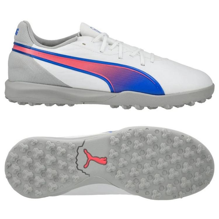 Детские сороконожки Puma King Match TT Junior 108050-02, Белый, Размер (EU) - 35 - #1