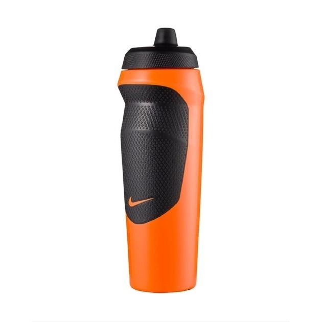 Бутылка для воды Nike HYPERSPORT BOTTLE 20 OZ 600 ml черно-оранжевая N.100.0717.899.20, Оранжевый, Размер (EU) - 1SIZE - #0