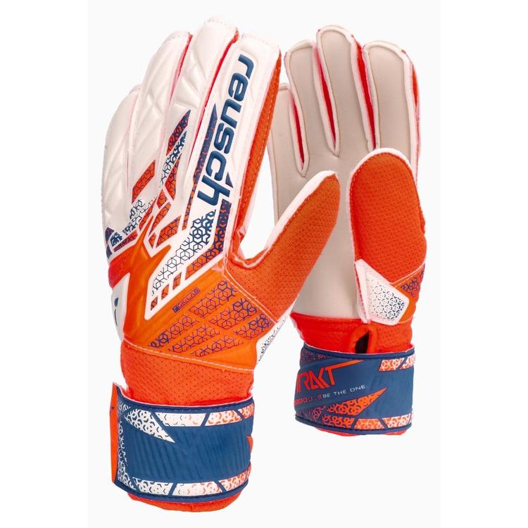 Детские вратарские перчатки Reusch Attrakt Solid Junior 5572516-2500, Оранжевый, Размер (EU) - 4 - #1