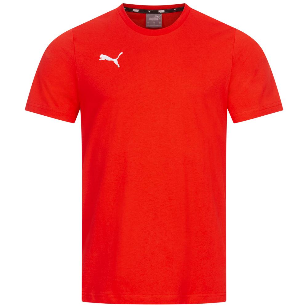 Мужская футболка PUMA teamGOAL Casuals 656578-01, Красный, Размер (EU) - L - #0