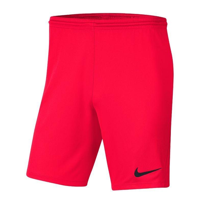 Детские шорты NIKE PARK III BV6865-635, Красный, Размер (EU) - 164cm - #0