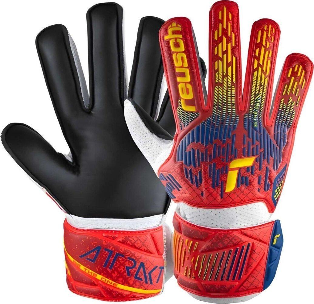 Вратарские перчатки Reusch Attrakt Solid Junior Spain 5472016-8903, Красный, Размер (EU) - 5.5 - #0