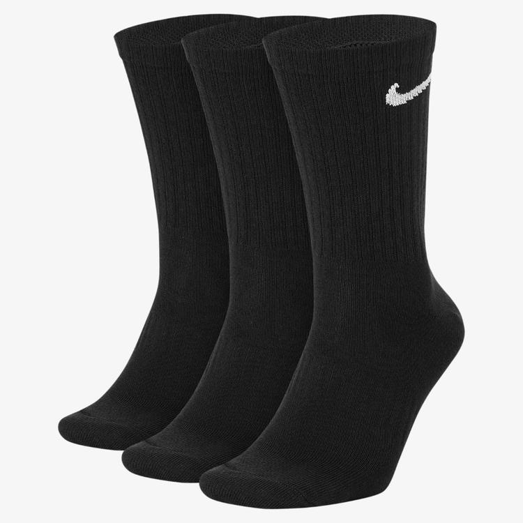 Носки NIKE (3шт) SX7676-010, Чёрный, Размер (EU) - 34-38 - #1