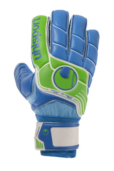 Воротарські рукавиці ELIMINATOR SUPERSOFT ROLLFINGER (cyan/fluor yellow/black) - #1