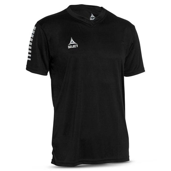 Детская футболка Select Pisa player shirt S/S Black 600056, Чёрный, Размер (EU) - 140cm - #0