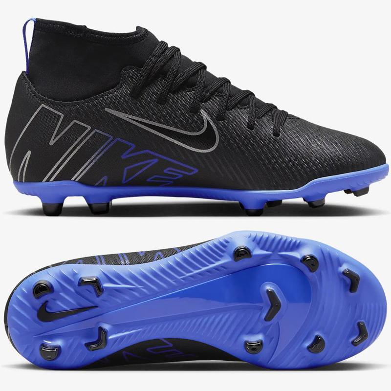 Футбольні бутси Дитячі Nike JR Mercurial SUPERFLY 9 CLUB FG/MG DJ5959-040, Чёрный, Размер (EU) - 35.5 - #0