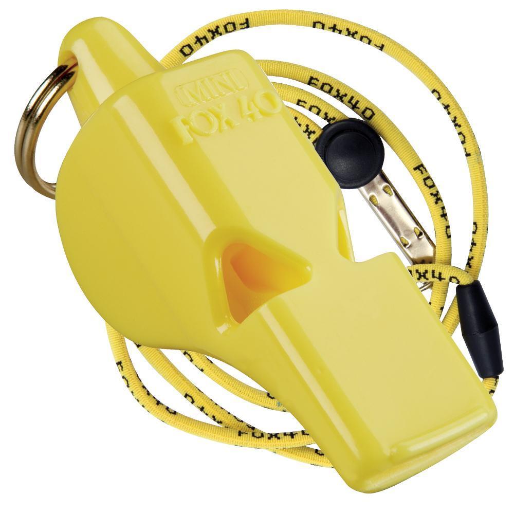 Свисток FOX 40 Original Whistle Mini Safety 9803-0208 Жовтий universal (72207) - #0