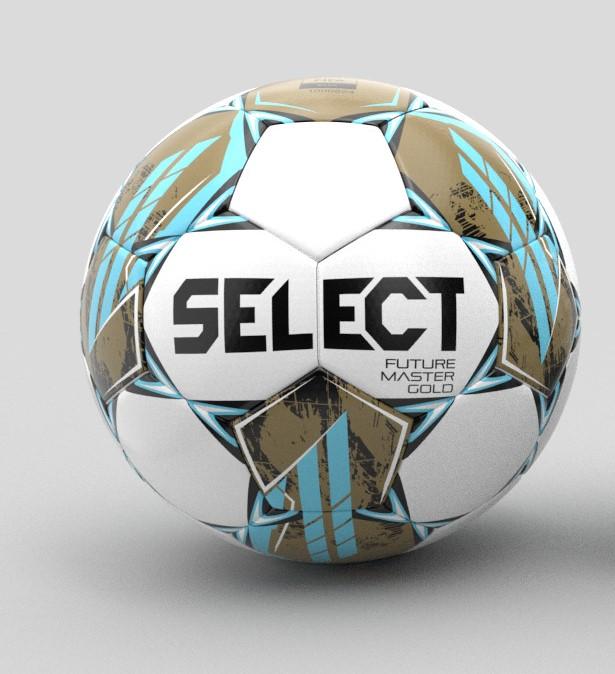 М’яч футзальний SELECT Futsal Master FIFA Basic v24 (564) біло/золотий, official size - #0