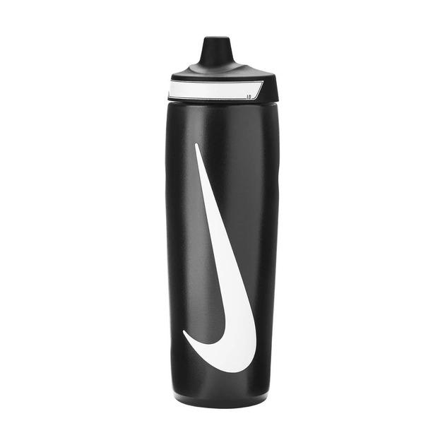 Бутылка для воды Nike REFUEL BOTTLE 24 OZ 709 мл черная N.100.7666.091.24, Чёрный, Размер (EU) - 1SIZE - #1