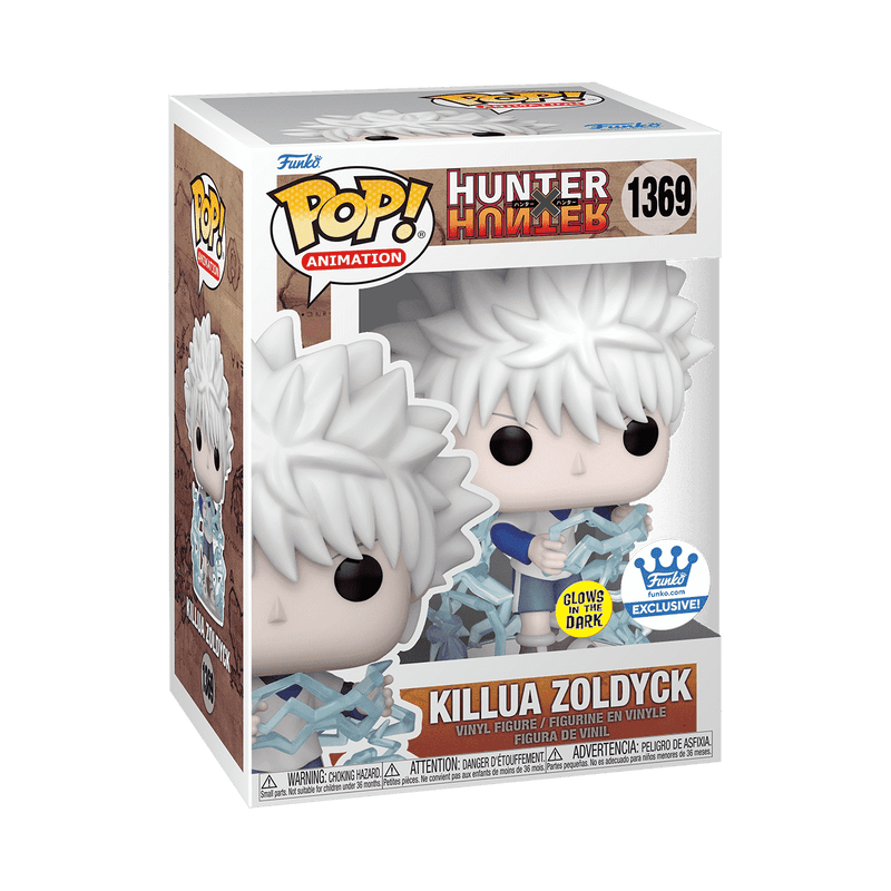 Фігурка Funko POP! KILLUA ZOLDYCK (GLOW) / ФАНКО ПОП МИСЛИВЕЦЬ НА МИСЛИВЦЯ - КІЛЛУА ЗОЛДІК - #3