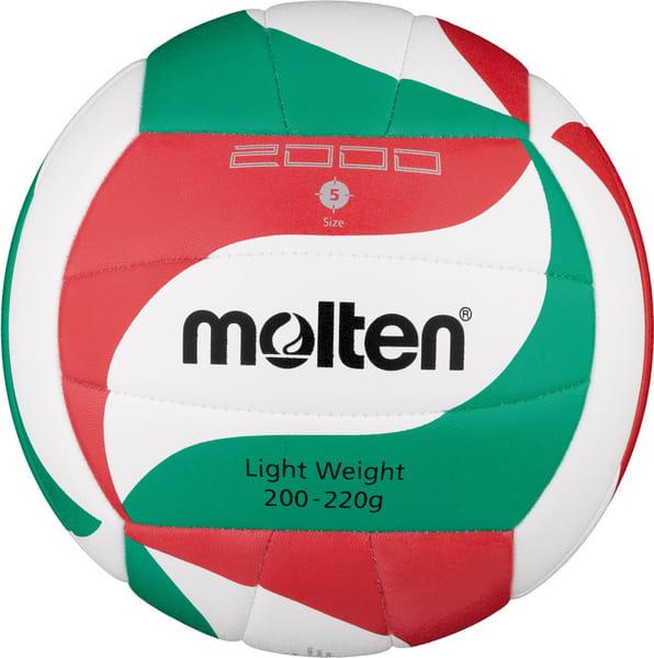 Мяч волейбольный MOLTEN №5 V5M2000 Light, Зелёный, Размер (EU) - 5 - #1