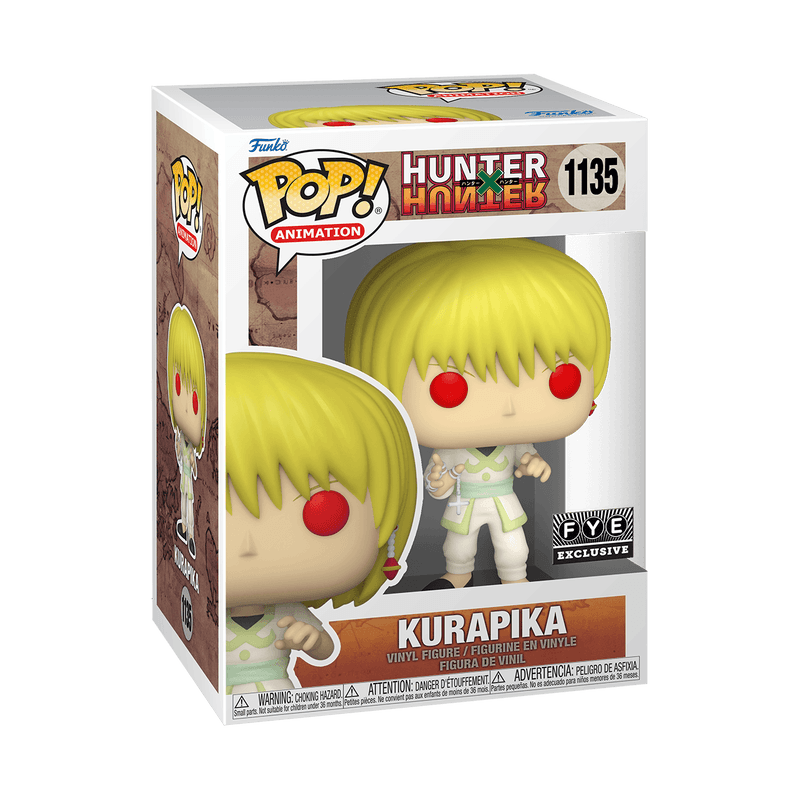 Фігурка Funko POP! KURAPIKA WITH RED EYES / ФАНКО ПОП МИСЛИВЕЦЬ НА МИСЛИВЦЯ - КУРАПІКА - #2