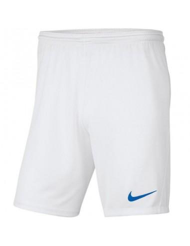 Детские шорты NIKE PARK III BV6865-104, Белый, Размер (EU) - 152cm - #0