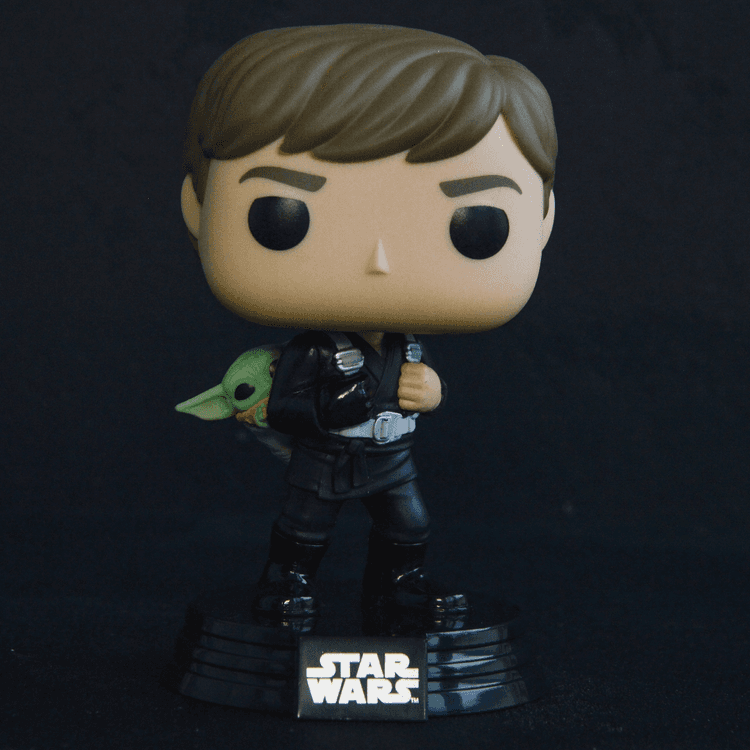 Фігурка Funko POP! LUKE SKYWALKER & GROGU / ЛЮК СКАЙВОКЕР І ГРОГУ - #1