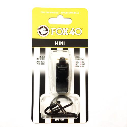 Свисток FOX 40 Original Mini Whistle Official 9807-0008, Чёрный, Размер (EU) - 1SIZE - #0