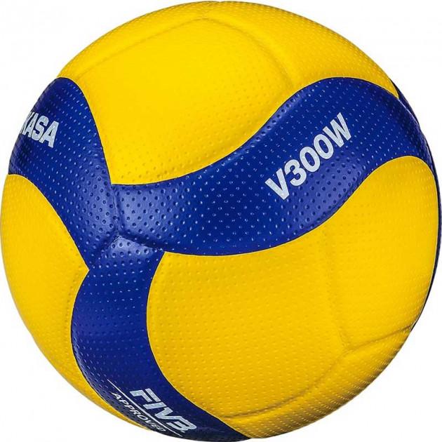 Мяч волейбольный Mikasa Original V300W, Жёлтый, Размер (EU) - 5 - #1