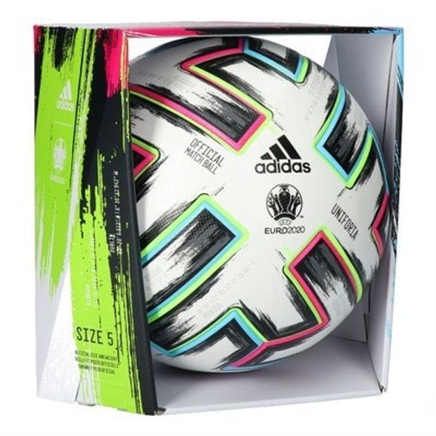 М'яч футбольний Adidas Uniforia Euro 2020 OMB(FIFA QUALITY PRO) FH7362 - #0