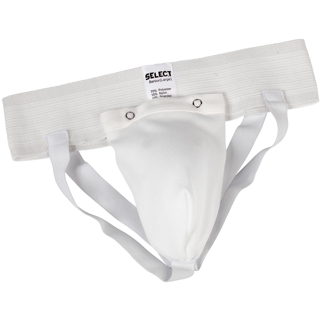 Бандаж паховий SELECT Jockstrap (001) білий, Senior (large) - #0