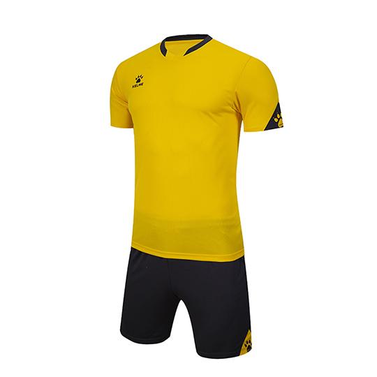 Комплект футбольної форми Kelme GIRONA жовто-т.сірий  к/р 3801099.9737 - #1