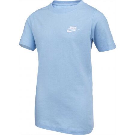 Детская футболка Nike B NSW TEE EMBFUTURA AR5254-436, Голубой, Размер (EU) - 128cm Детская футболка Nike B NSW TEE EMBFUTURA AR5254-436, Голубой, Размер (EU) - 128cm - #0