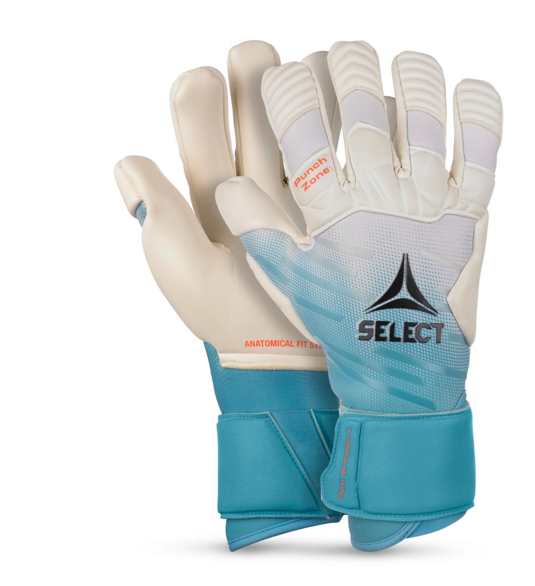 Рукавички воротарські SELECT 88 Pro Grip Aqua v23 (922) бірюзово/білий, 11 Рукавички воротарські SELECT 88 Pro Grip Aqua v23 (922) бірюзово/білий, 11 - #0