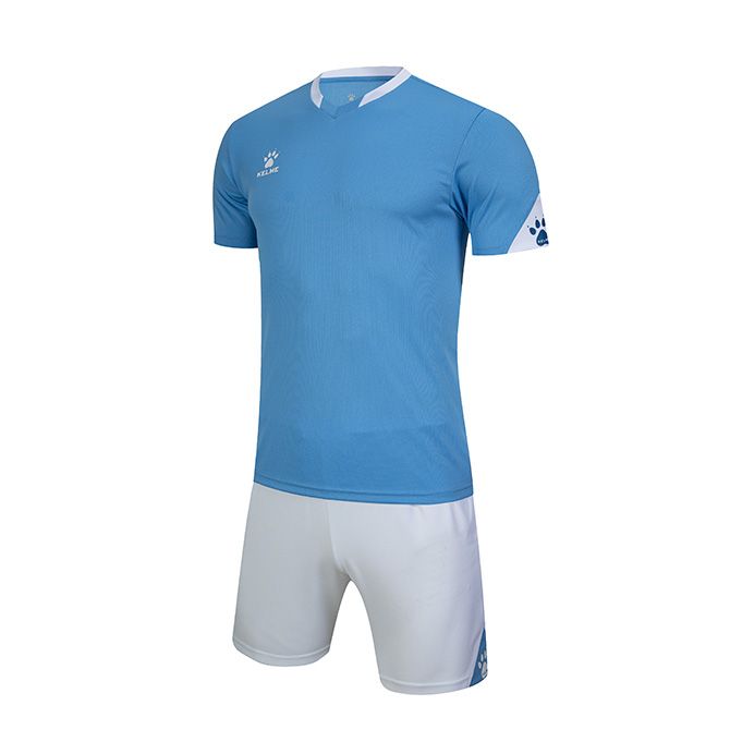 Комплект футбольньої форми GIRONA JR блакитно-б...