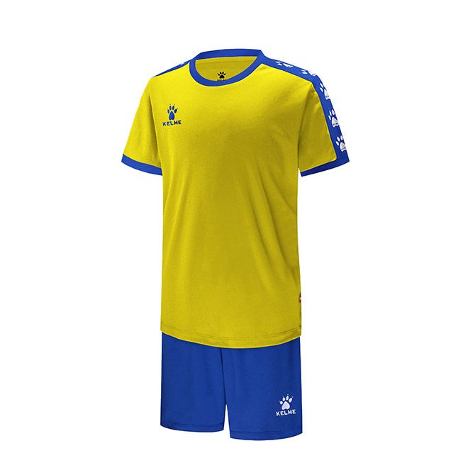 Комплект футбольной формы COLLEGUE желто-синий ...