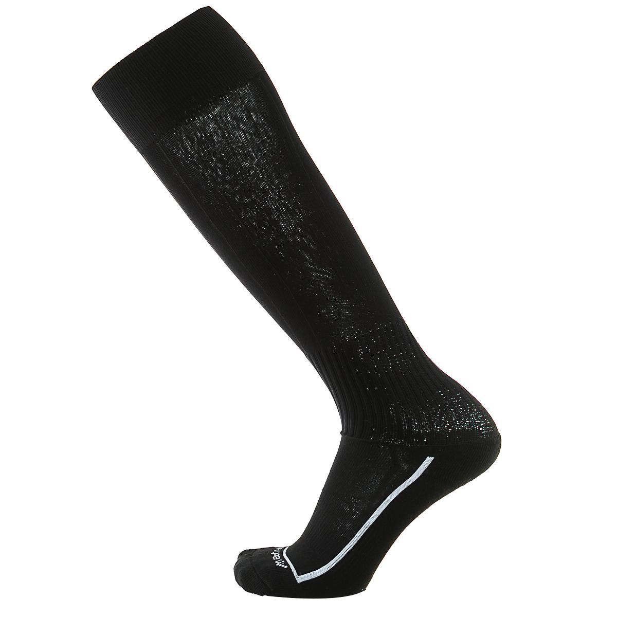 Гетри футбольні Europaw чорні з трикотажним носком