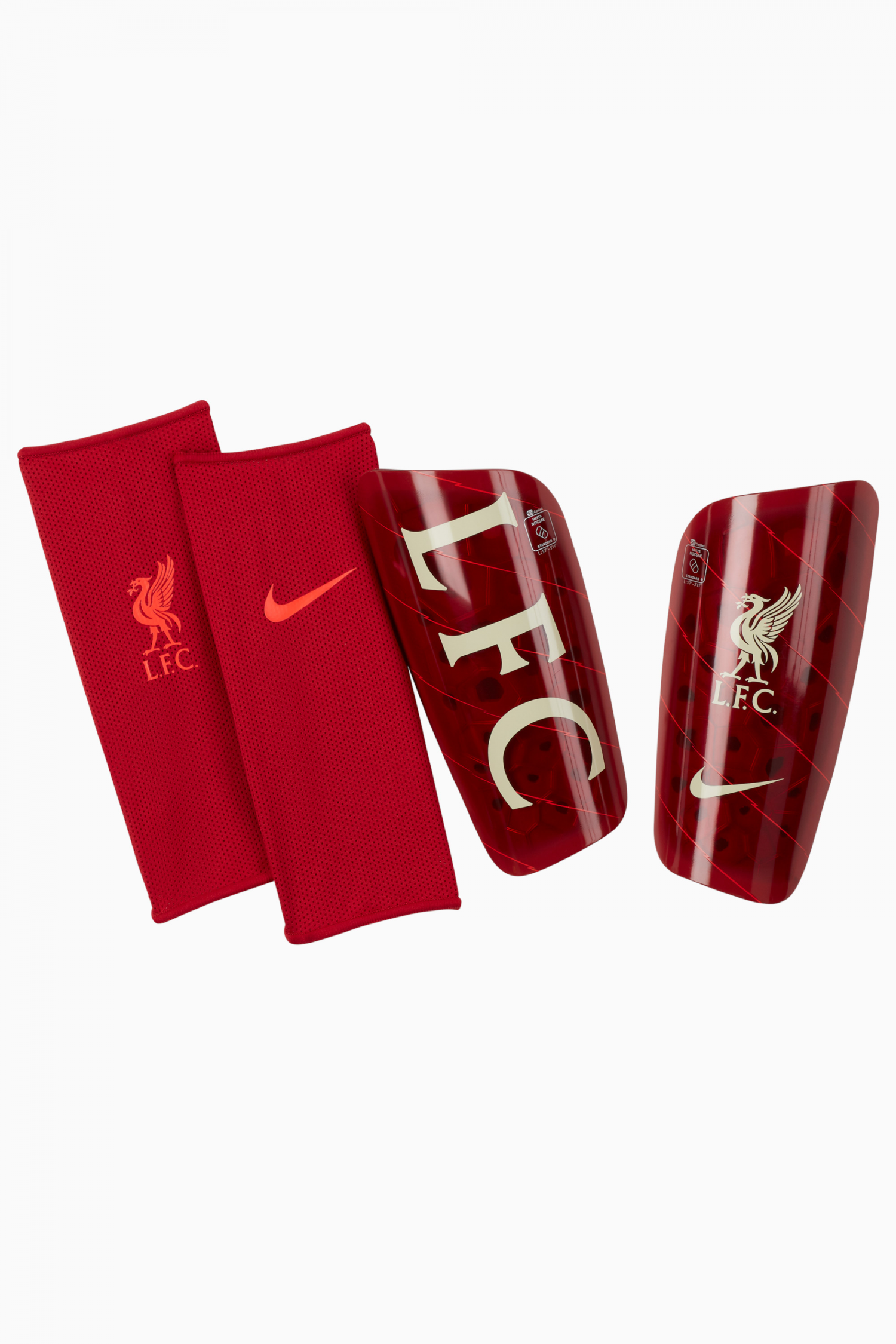 Щитки футбольні Nike LFC NK MERC LT GRD XL Черв...
