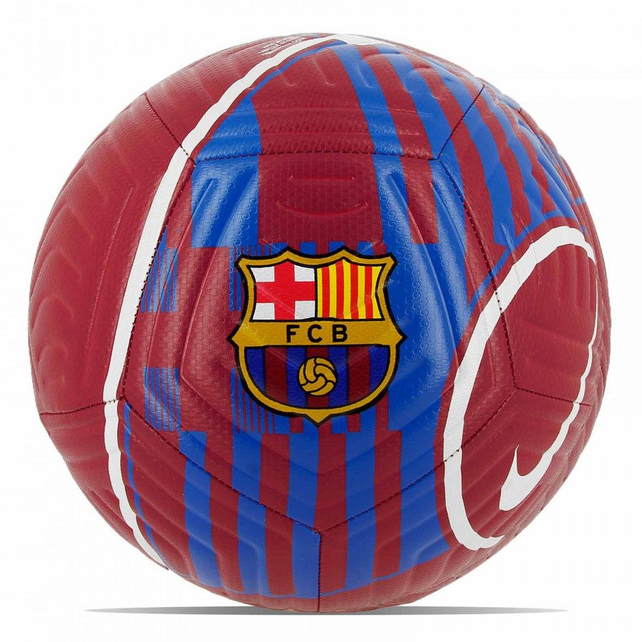 М'яч футбольний Nike FCB NK STRK Розмір 5 Черво...
