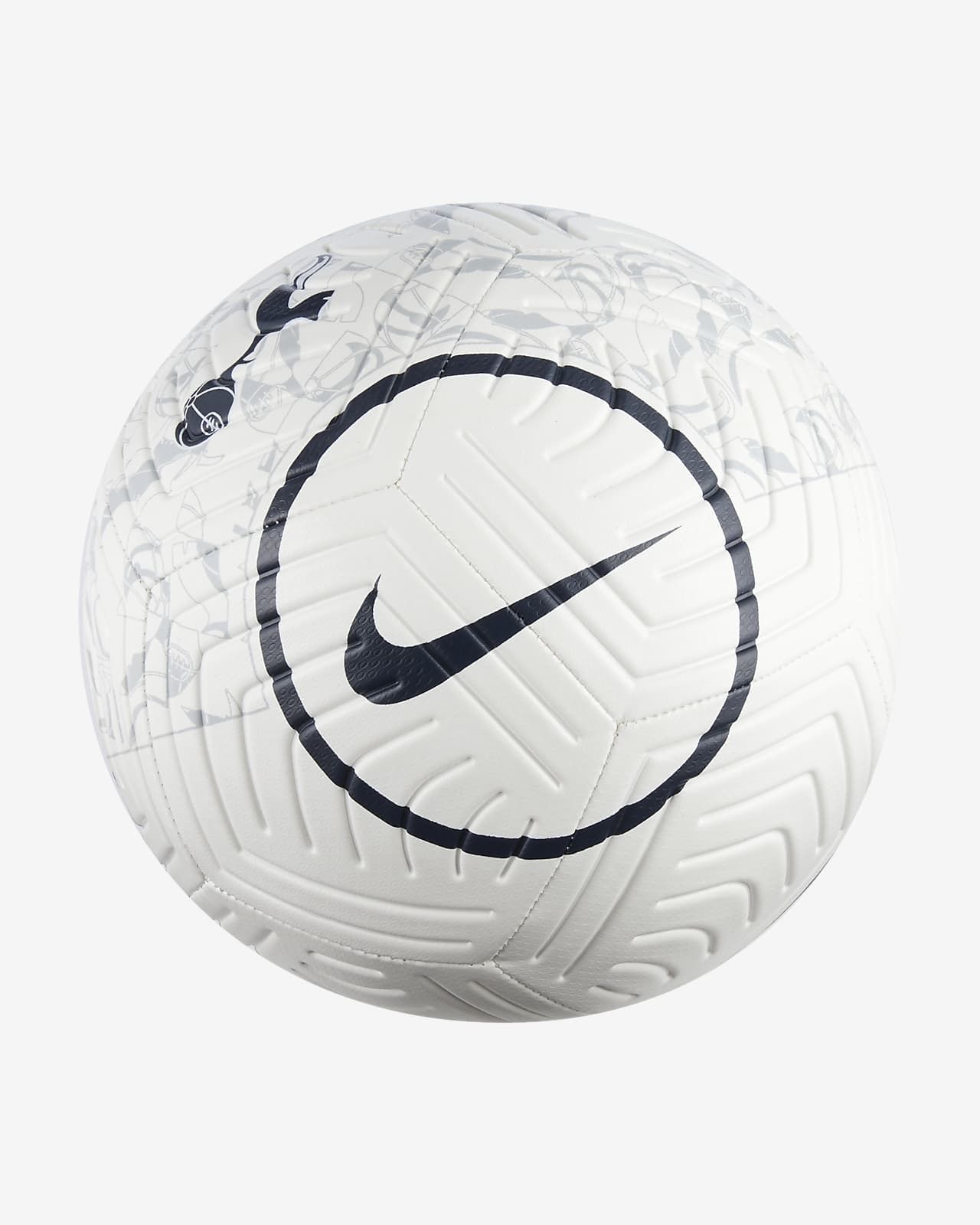 М'яч футбольний  Nike THFC NK STRK Розмір 5 Біл...