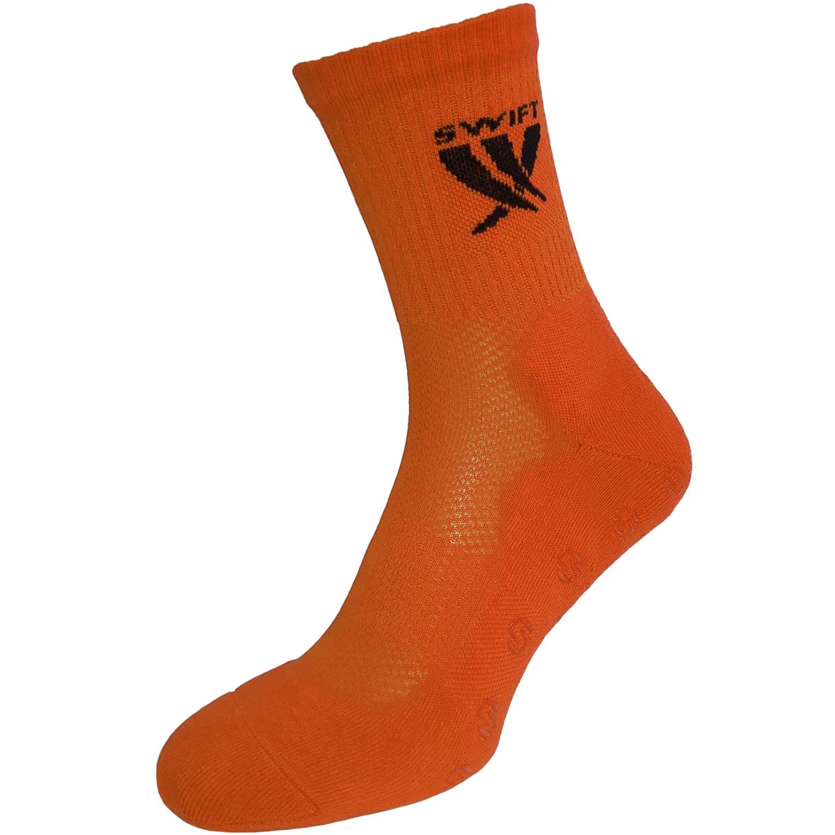 Носки спортивные SWIFT Anti-Slip PRO, оранжевые... фото