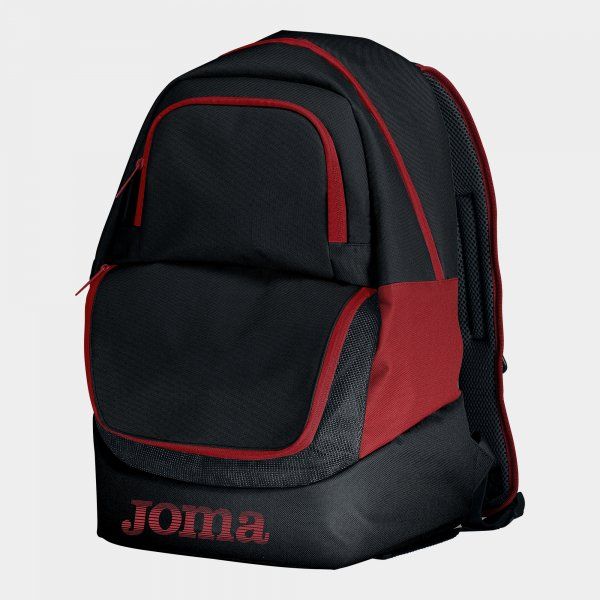 Рюкзак чорно-червоний DIAMOND II 400235.106