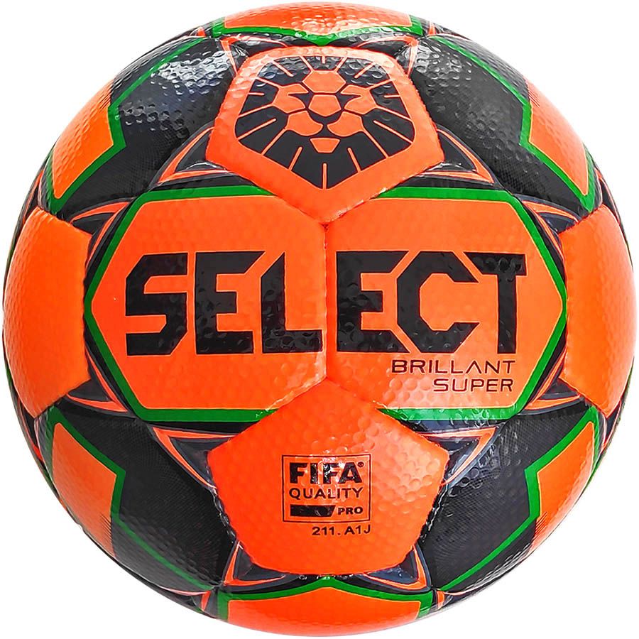 Мяч футбольный профессиональный SELECT Brillant... фото